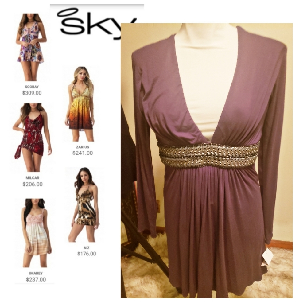 Sky dress. DEAL!  Sz Large